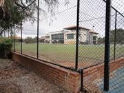 View of courts and new Tennis Club building