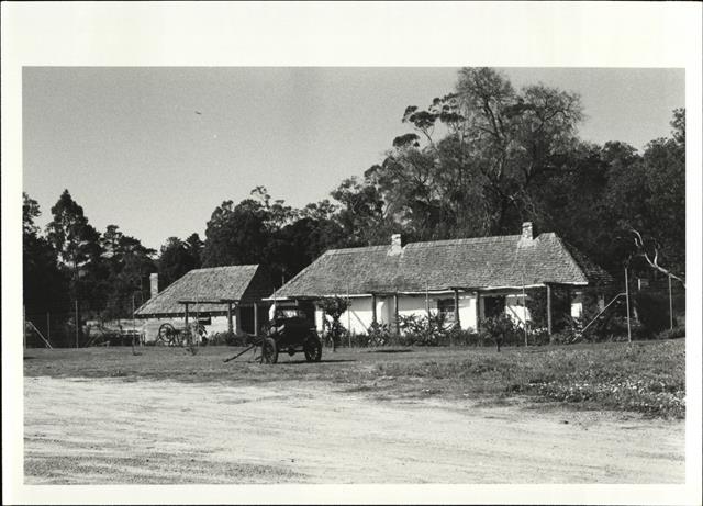 Front elevation of cottage compound from Karnup Road