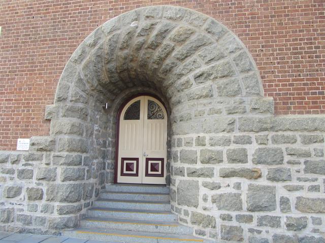 South east front door detail