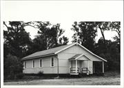 Left corner elevation of building