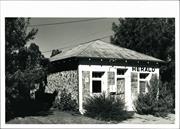 Left corner elevation of building