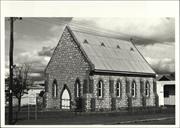 Front corner elevation of church