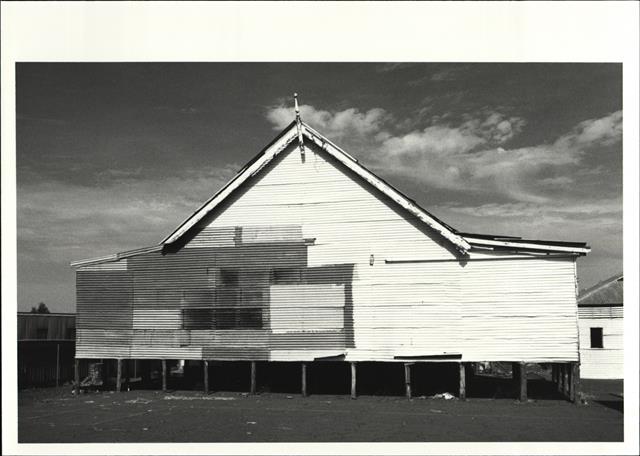 Side elevation of building