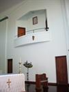 Interior gallery in the south wall of the chancel