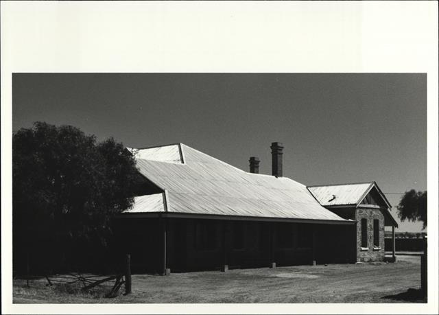 Angled East side elevation of hotel