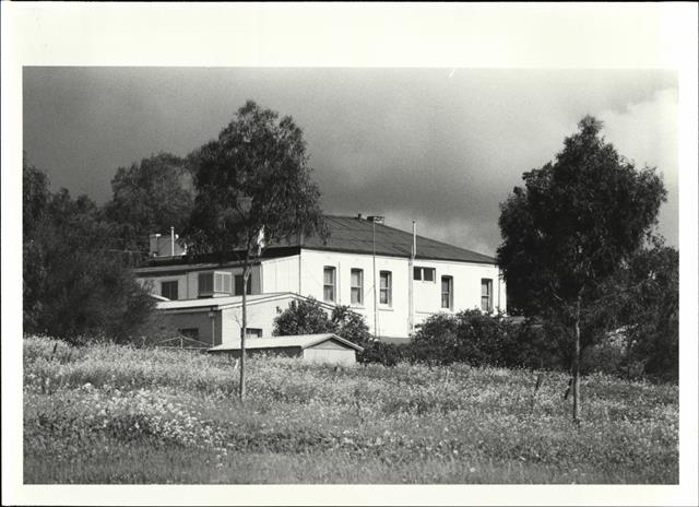 Rear elevation of building from Granville Park