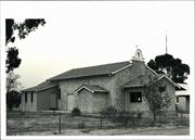 Front corner elevation of church