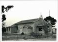 Front corner elevation of church