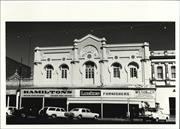 Front elevation of buildings