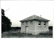 Side elevation of an original or early hospital building