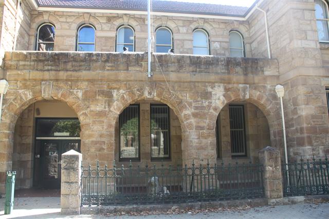 Front facade detail