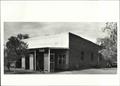 Corner elevation of building