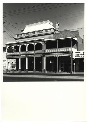 Front elevation of building