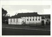 Front elevation of school