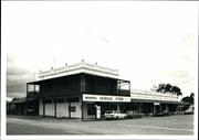 Front left elevation showing the general store