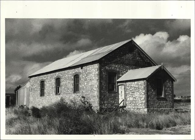 Corner elevation of building