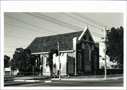 Front corner elevation of church