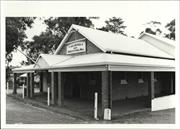 Corner elevation of building