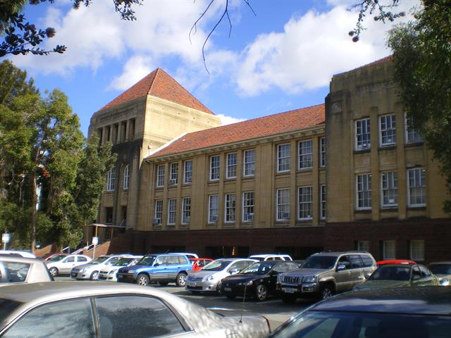 Partial view of Front Facade