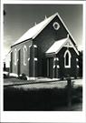 Front corner elevation of Calvary Presbyterian Church in Brookton