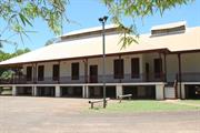 Side view - courthouse markets held in this area