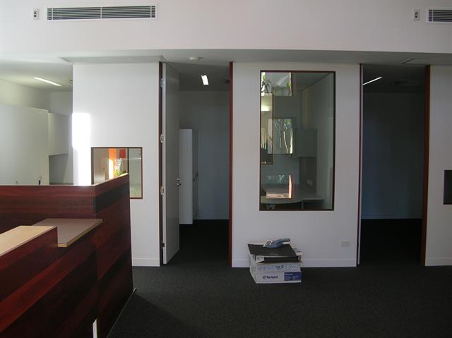Ground floor offices and wating area (foreground)