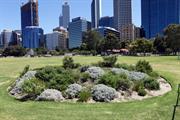 Reserve as reviewed from corner of Riverside Drive and Barrack Street (looking N