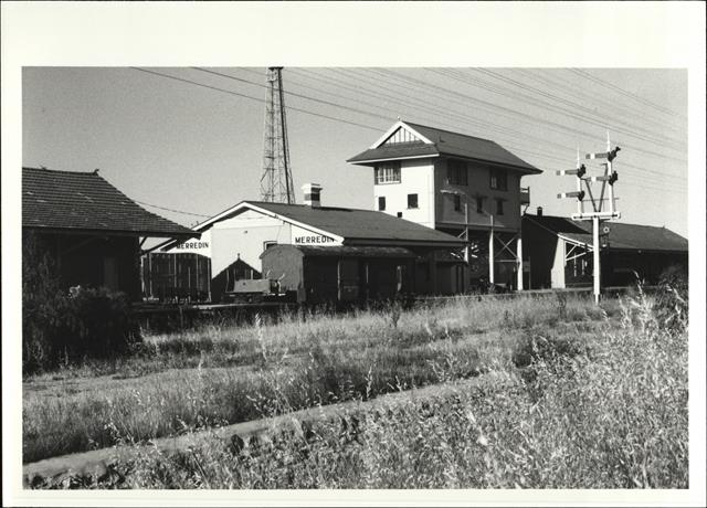 General view of railway station from South west
