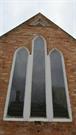 church rear windows detail