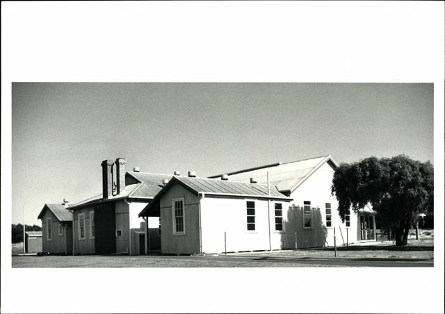 Dining Hall showing the old kitchens