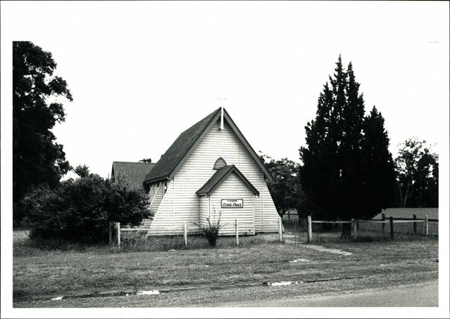 Side road frontage of St Joseph's in Capel