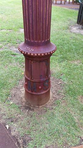 Bottom of Vent - Including marking